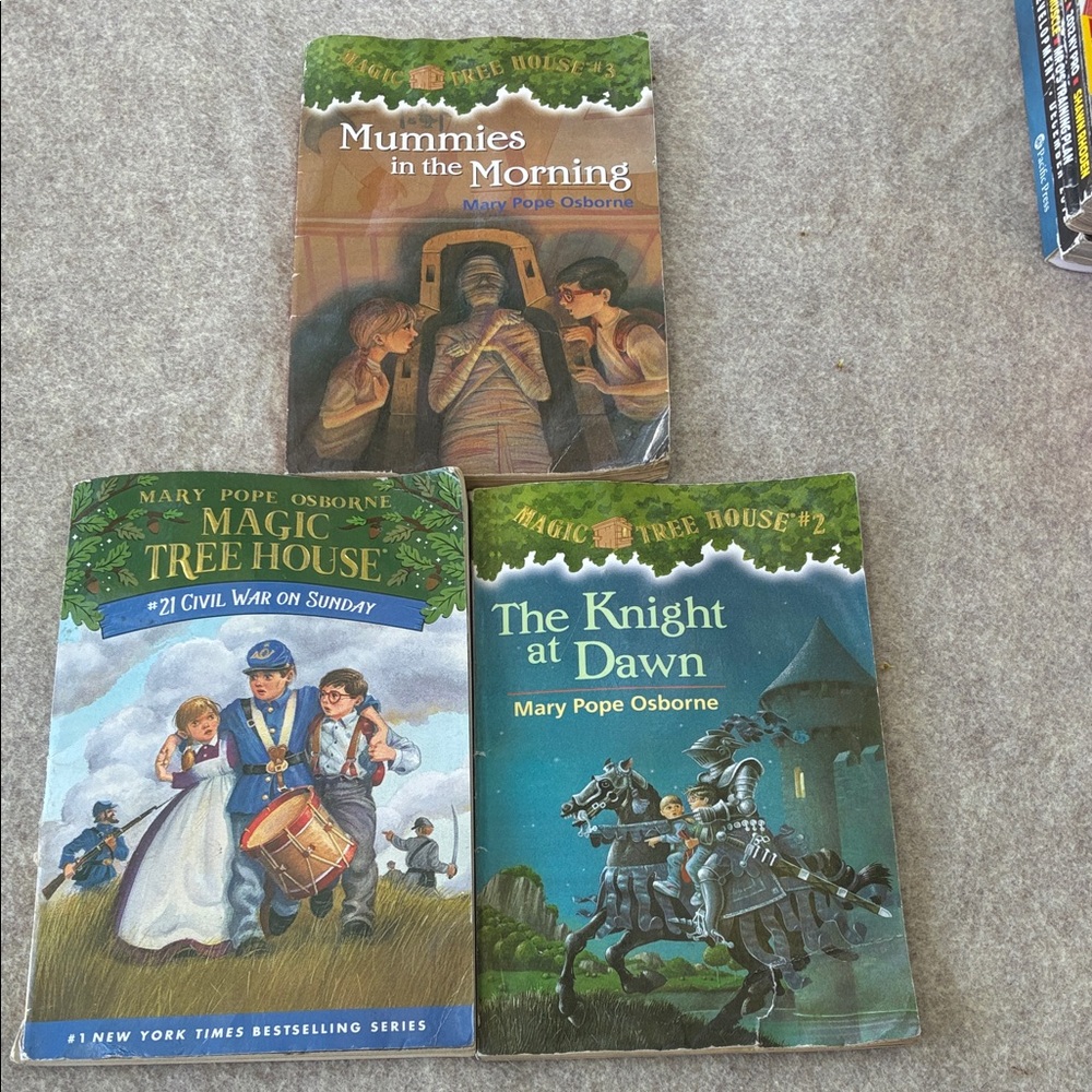 Magic Tree House Book Set - Green/Brown/Blue